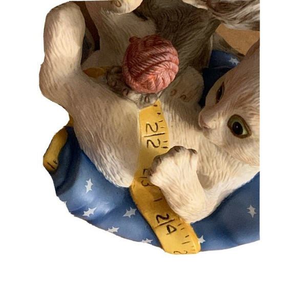 GAIL FERRETTI RASCALS PORCELAIN 1988 FRANKLIN MINT HAND PAINTED FIGURINE - Picture 5 of 7